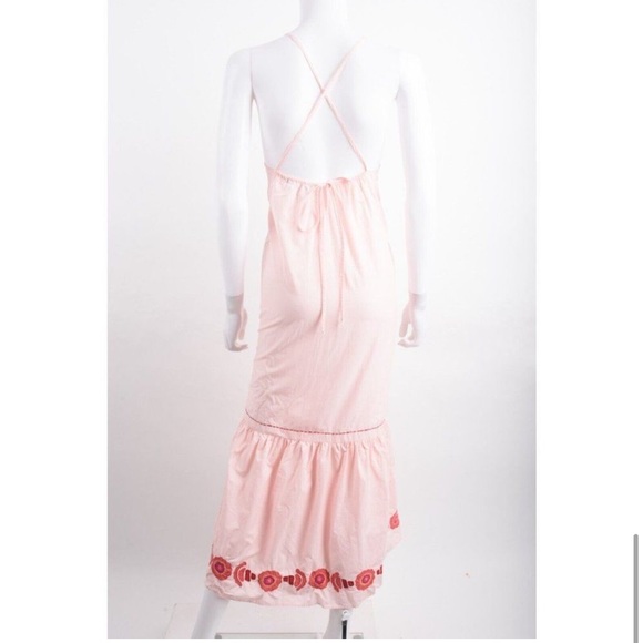 NWT Zara limited edition embroidered maxi dress - Picture 6 of 7